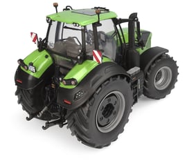 DEUTZ-FAHR 8280 TTV ミニカー 1/32 Metalowy model kolekcjonerski traktor Deutz-Fahr 8280 TTV UH