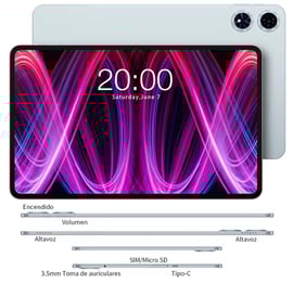 Tablet Teclast T60 plus 12-cali 2xSIM 4G LTE 16/128GB WiFi
