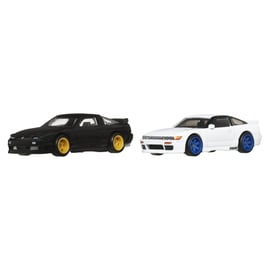 Hot Wheels Premium, Auta 2-pak Nissan Sileighty + 96 Nissan 180SX