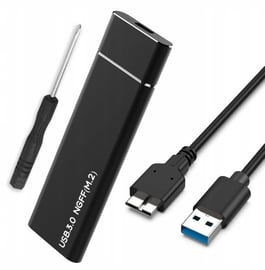 Transparante M.2 SSD SATA NGFF USB 3.1 Gen2 Behuizing 5 Gbps, Externe SSD Behuizing Alleen Compatibel met M.2 SATA B-Key/B M-Key, Niet Compatibel met NVMe, Draagbare Plug and Play Enclosure Transparante M.2 SSD SATA NGFF USB 3.1 Gen2 Behuizing 5 Gbps, Externe SSD Behuizing Alleen Compatibel met M.2 SATA B-Key/B M-Key, Niet Compatibel met NVMe, Draagbare Plug and Play Enclosure