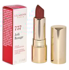 Clarins, Pomadka Joli Rouge Lipstick, 757 Nude Brick, 3,5 g