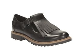 Clarks Griffin Mia black leather rozmiar 38 Clarks Moda Sklep EMPIK.COM