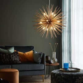 アンティーク Designerska LAMPA wisząca SOLEIL 107752 Markslojd metalowa