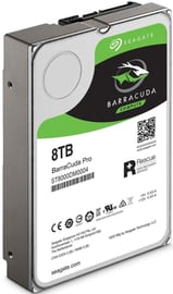 Dysk twardy HDD SEAGATE BarraCuda Pro ST8000DM004, 3.5'', 8 TB, SATA III,  256 MB, 5400 obr./min.