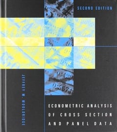 Econometric Analysis of Cross Section and Panel Data - Wooldridge