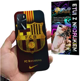 ETUI CASE DO OPPO A16 A16S A54S FC BARCELONA PIŁKARSKIE WZORY