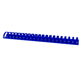 Reliures Spirales Plastique A4 25mm - Lot De 50 - Bleu - Capacité 240 Feuilles