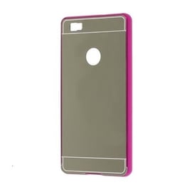 Huawei P8 Lite Mirror bumper case - Różowo srebrny. - EtuiStudio | Sklep EMPIK.COM