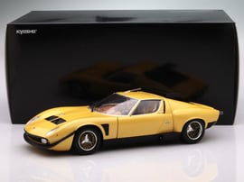 Lamborghini Miura SVR MIURA SVR - 1970, yellow/black Kyosho 1:18