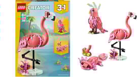 aloneさん専用 KLOCKI LEGO CREATOR 31170 Dzikie zwierzęta: różowy flaming