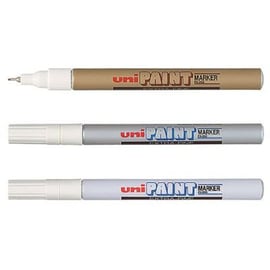 Uni-ball 182311 Paint Marker Paint PX-203 with fine tip, Silver