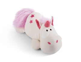 NICI 42521 - Salvadanaio a Forma di Unicorno Little Cherry Sparhorn, 7,5 x 12 x 16,5 cm, Colore: Rosa