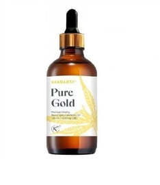 【正規品】キャナウェイピュアゴールド2000mg（120ml） リラクゼーショングッズ Kannaway Pure Gold 2000mg CBD 120ml