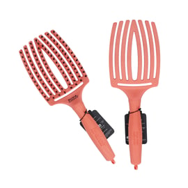 Olivia Garden Fingerbrush Blush Medium Coral Hair Brush