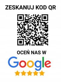 PLAKAT METALOWY OCE NAS W GOOGLE ZESKANUJ KOD QR ZBIERANIE OPINII GOOGLE -  Inna marka | Sklep EMPIK.COM