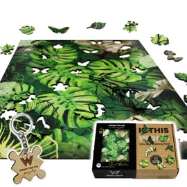 Puzzle Drewniane Monstera | Great Monstera | 320 Elementw | A3 - Wood You  Do | Sklep EMPIK.COM