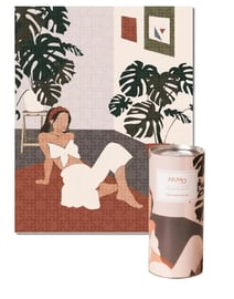 Puzzle Monstera Girl w ozdobnej tubie 500 el. - Muno Puzzle | Sklep  EMPIK.COM