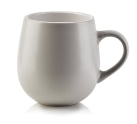 SALLY BARREL BEIGE Mug 500ml 8.5x13.5xh10.5cm