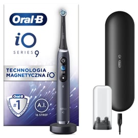 Oral-B iO Series 9 ブラック ORAL-B iO 9 Black Onyx szczoteczka elektryczna magnetyczna z