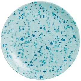Assiette plate Venizia Light Turquoise 25 cm LUMINARC