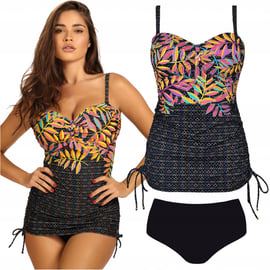 Tankini Strój kąpielowy dwuczęściowy SELF 8050 Palermo 44F XXL 85F