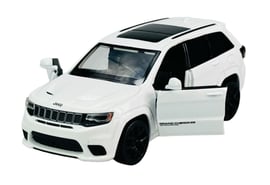 JEEP ★Unisex iKONIC MINI CROSSBACK TAYUMO JEEP GRAND CHEROKEE TRACKHAWK BIAŁY 1:36 36170211