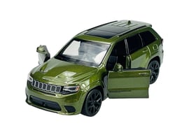 JEEP ★Unisex iKONIC MINI CROSSBACK TAYUMO JEEP GRAND CHEROKEE TRACKHAWK ZIELONY 1:36 36170213