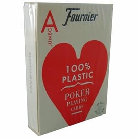 Fournier Poker 818 Jumbo Index Premium Cards Red 