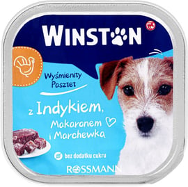 WINSTON KARMA DLA DOROSYCH PSW Z INDYKIEM MAKARONEM I MARCHEWK 300 G -  Rossmann | Sklep EMPIK.COM