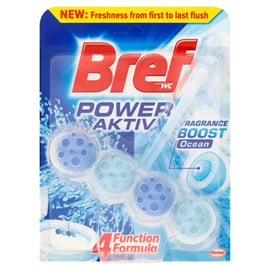 Zawieszka do muszli WC BREF Power Active Ocean Breeze, 50 g - Henkel