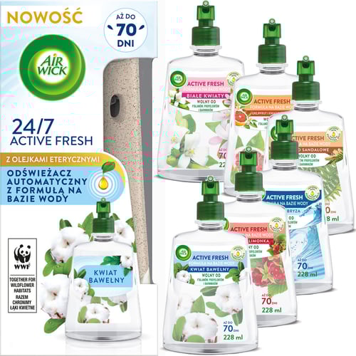 AIR WICK Automatyczny odświeżacz powietrza z wkładem Air Wick 24/7