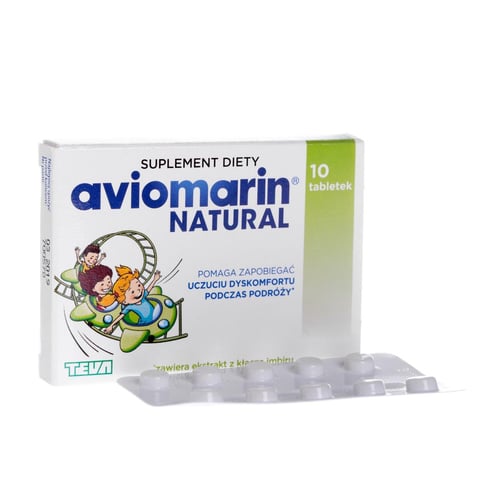 Aviomarin Natural Tabletki 10 Szt Sklep Empikcom 6920