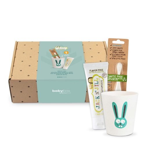 Jack N' Jill Zestaw prezentowy do mycia zębów dla dziecka (szczoteczka