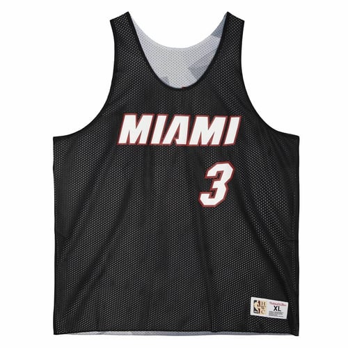 Koszulka dwustronna Mitchell & Ness Reversible Mesh Tank NBA Miami Heat ...