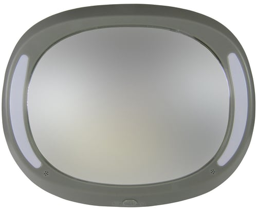 Lusterko do samochodu do obserwacji dziecka, podświetlane, pilot