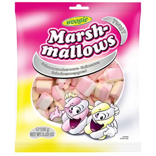 Woogie Marshmallows Twist pianki 100g Inny producent Sklep