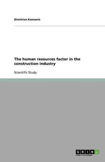 Τhe human resources factor in the construction industry Kamsaris Dimitrios
