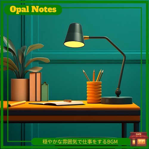 穏やかな雰囲気で仕事をするbgm Opal Notes