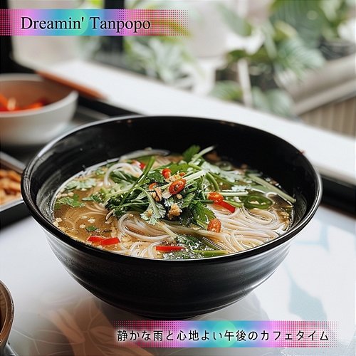 静かな雨と心地よい午後のカフェタイム Dreamin' Tanpopo