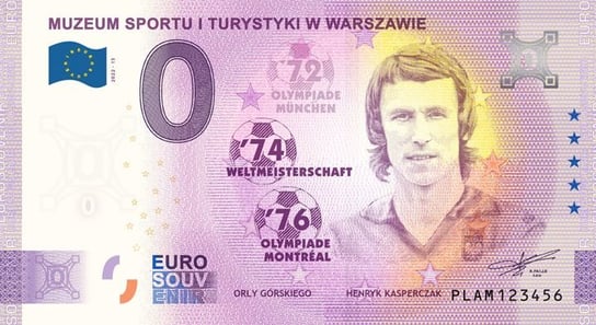 0 Euro Henryk Kasperczak - Orły Górskiego Mennica Gdańska