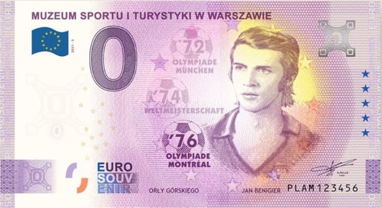 0 Euro Orły Górskiego, Jan Benigier Mennica Gdańska