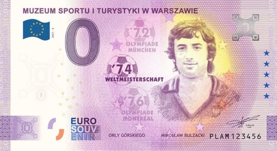 0 Euro Orły Górskiego, Mirosław Bulzacki Mennica Gdańska