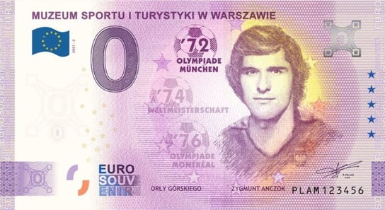 0 Euro Orły Górskiego, Zygmunt Anczok Mennica Gdańska
