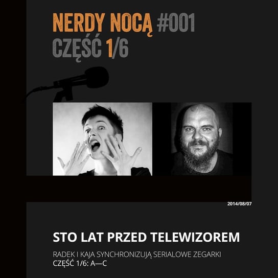 #001-1 Seriale z Radziem część 1 A-C - Nerdy Nocą - podcast Mikoszewska Kaja