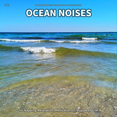 #001 Ocean Noises for Napping, Relaxation, Meditation, to Stop Headache Sea Sound Effects, Ocean Sounds, Nature Sounds