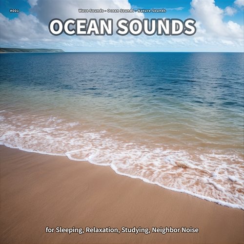 #001 Ocean Sounds for Sleeping, Relaxation, Studying, Neighbor Noise Wave Sounds, Ocean Sounds, Nature Sounds