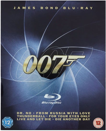 007 James Bond (Dr. No / From Russia With Love / Thunderball / For Your Eyes Only / Live And Let Die / Die Another Day) (Doktor No / Pozdrowienia z Rosji / Operacja 'Piorun' / Tylko dla twoich oczu / Żyj i pozwól umrzeć / Śmierć nadejdzie jutro) [6xBlu-Ra Young Terence