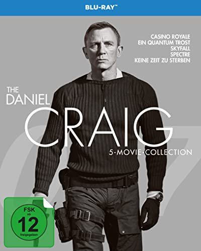 007 James Bond The Daniel Craig Collection: Casino Royale / Quantum of Solace / Skyfall / Spectre / No Time to Die Various Directors