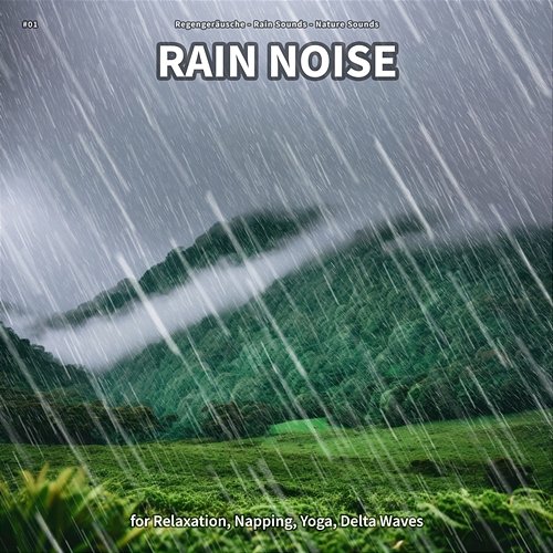 #01 Rain Noise for Relaxation, Napping, Yoga, Delta Waves Regengeräusche, Rain Sounds, Nature Sounds