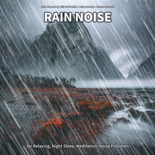 #01 Rain Noise for Relaxing, Night Sleep, Meditation, Noise Pollution Rain Sounds by Elli Sabbatini, Rain Sounds, Nature Sounds